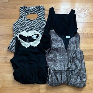 Dress Bundle (4 dresses, Sz. S, 2-4)